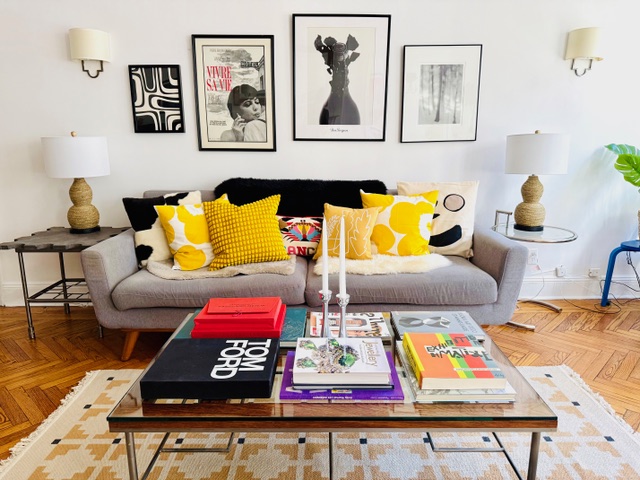 Murray Hill living room after