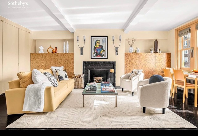 West Village living room after