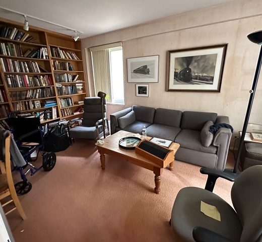 Upper East Side living room before