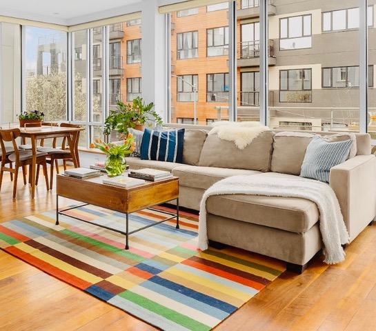 Williamsburg living room after